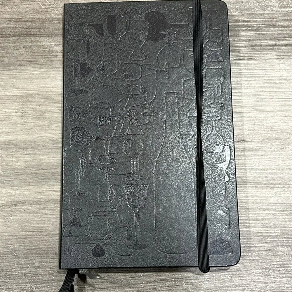 NEW Embossed Moleskine Wine Journal Gift Wine Lover
